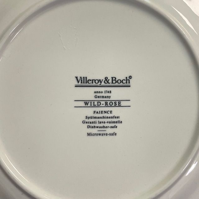 Тарелка ВиллеройБох Wild-Rose 21 см Германия 2 кат.