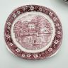 Розетка Palissy Pottery Thames River Scenes 10 см Англия        