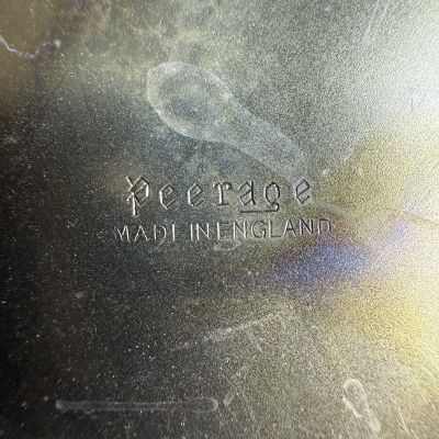 Кашпо Виноград 23 см латунь Англия 