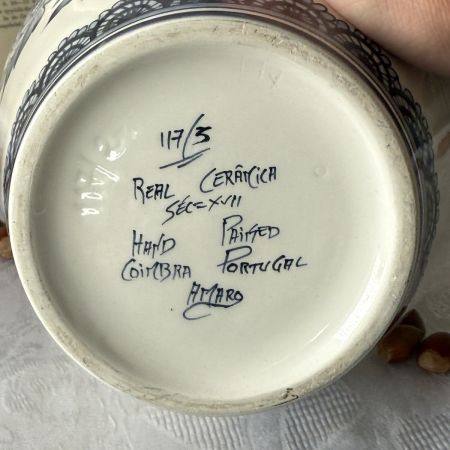Ваза чайница с крышкой Coimbra 27 см Португалия