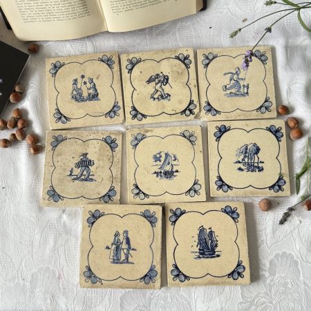 Плитка изразец DELFT Фрегат Голландия
