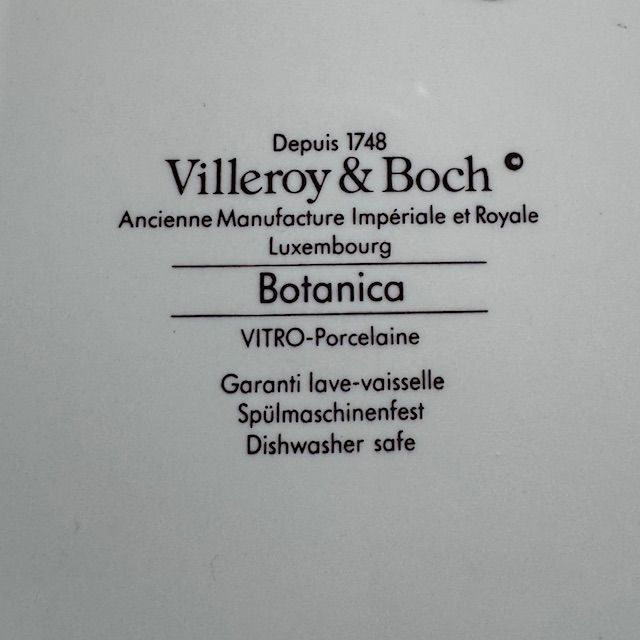 Тарелка Botanica плоская ВиллеройБох 20 см