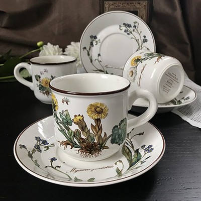 Чайная пара Botanica 200 мл фарфор Германия уценка