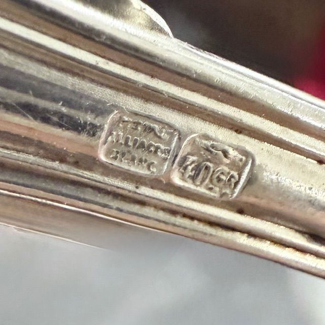 Вилка столовая 21 см Alpacca серебрение Франция