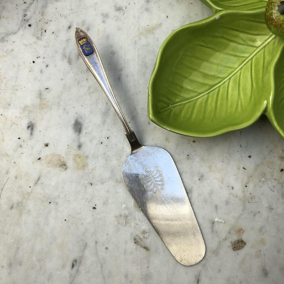 Лопатка для десерта 22 см мельхиор