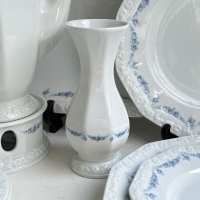 Ваза Rosenthal Classic Rose голубые розы 16 см Германия 
