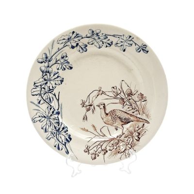 Тарелка J.S et Cie Chasse Куропатка 23 см Франция