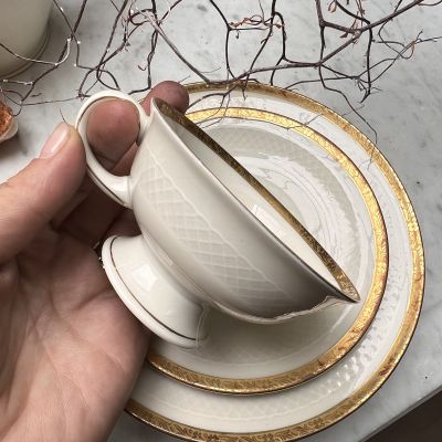 Кофейная пара Eschenbach Roswitha 125 мл фарфор Бавария уценка