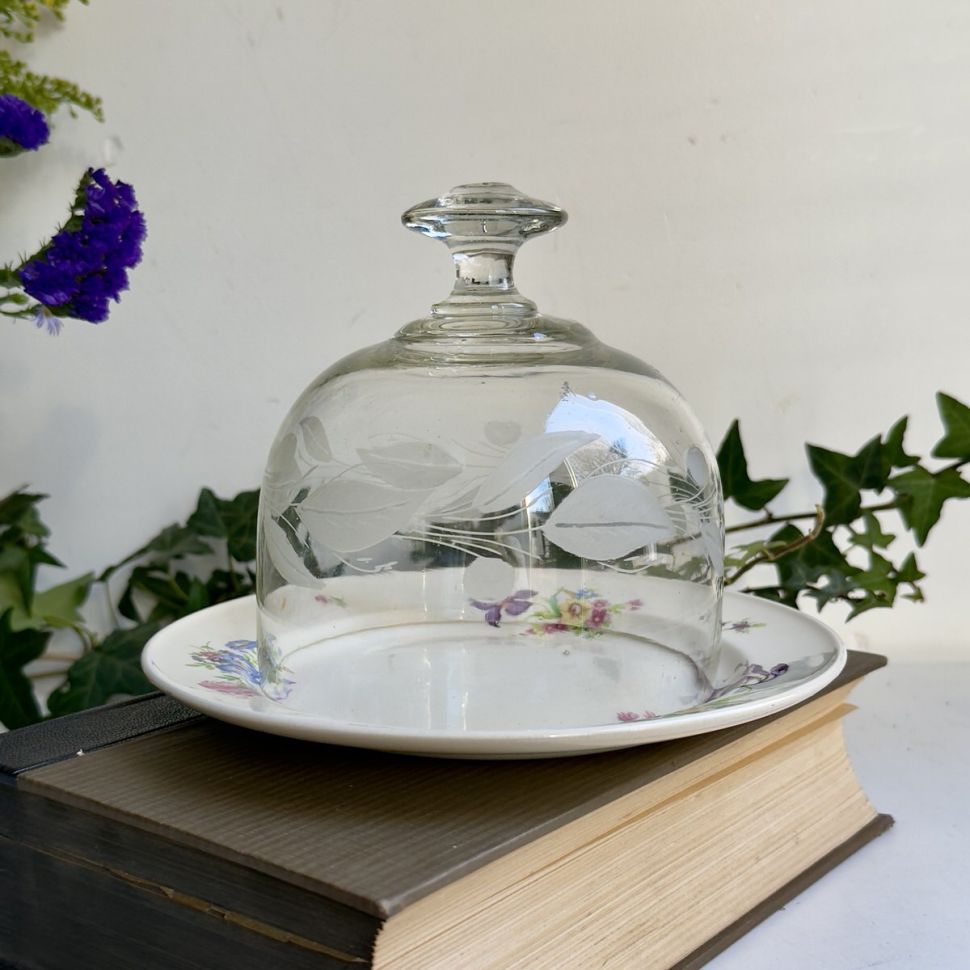 Клош 14 см хрустальное стекло