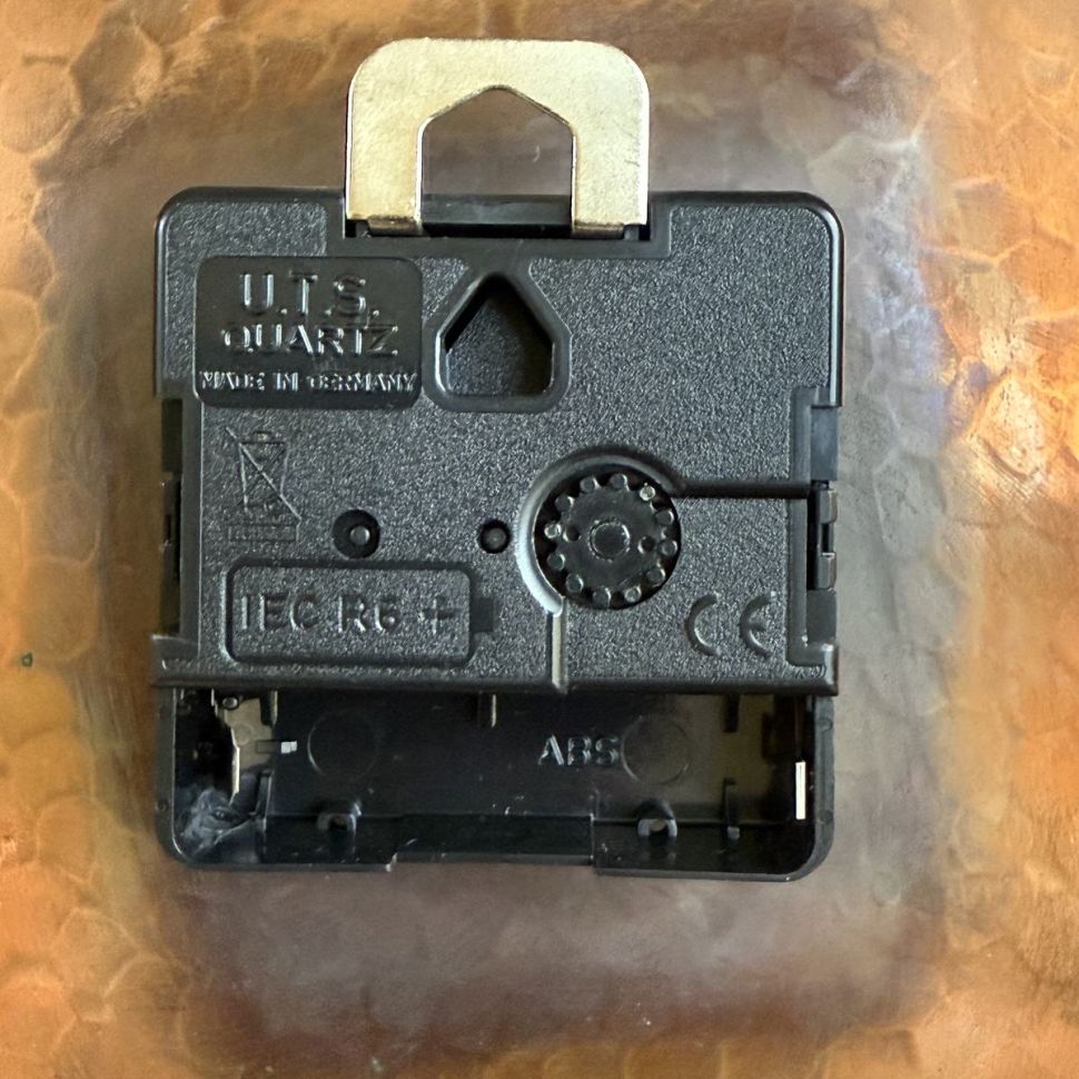 Часы настенные Сковорода 38 см медь