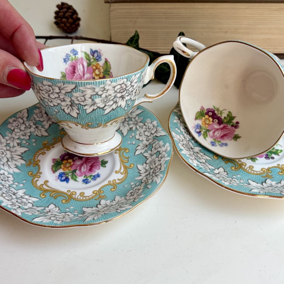 Кофейная пара Royal Albert Enchantment 125 мл Англия 