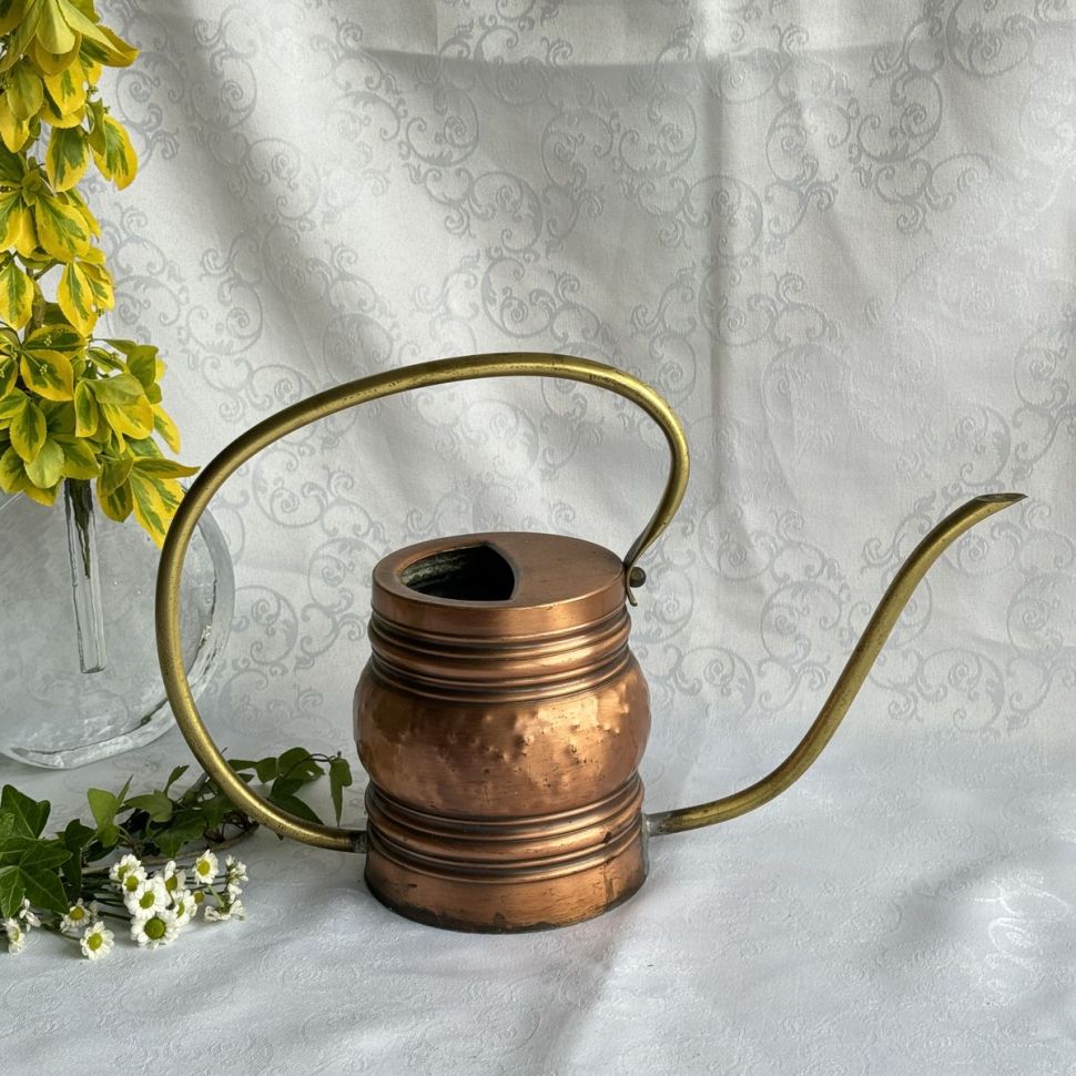 Лейка 1,35 л медь латунь