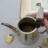 Чайник кофейник 0,8 л мельхиор серебрение 