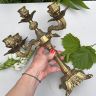 Подсвечник канделябр на пять свечей 32 см бронза