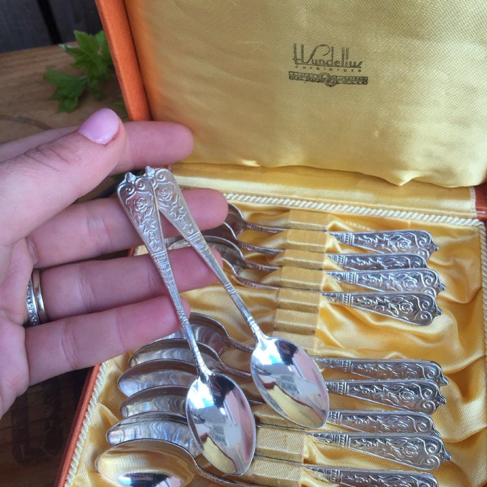 Кофейная ложка набор в коробке 12 шт.