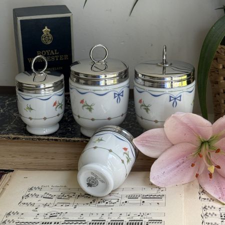 Кодлер на 2 яйца Royal Worcester фарфор Англия