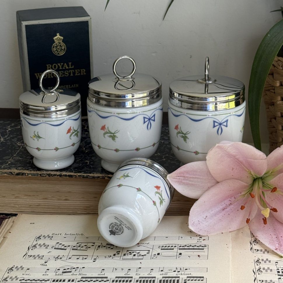 Кодлер на 2 яйца Royal Worcester фарфор Англия