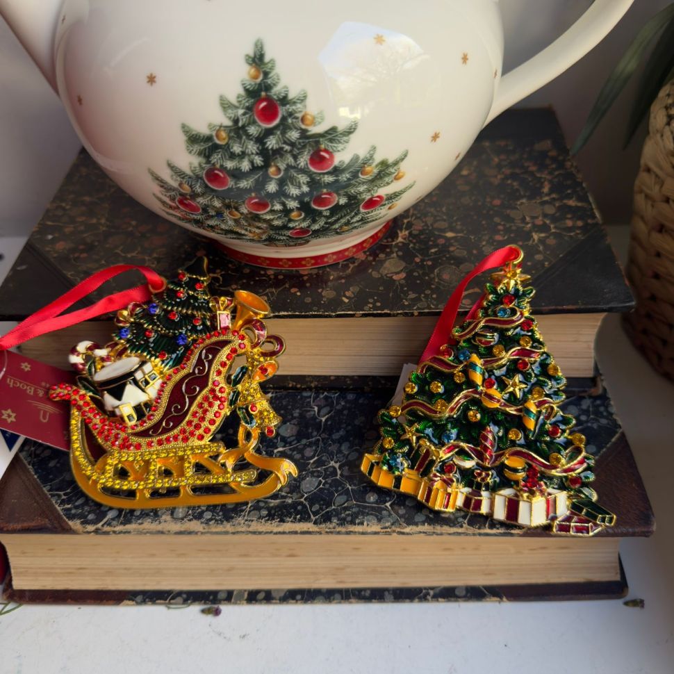 Подвес Ёлка ВиллеройБох Winter Collage 10 см