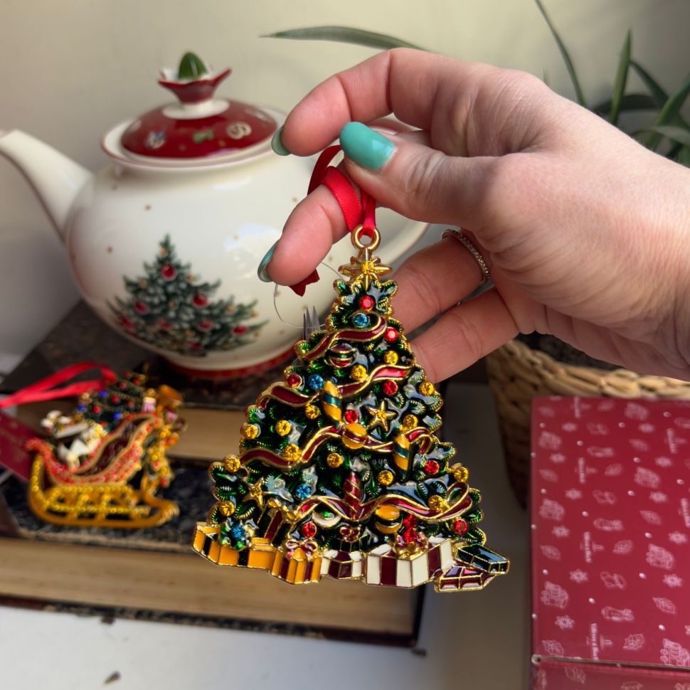 Подвес Ёлка ВиллеройБох Winter Collage 10 см