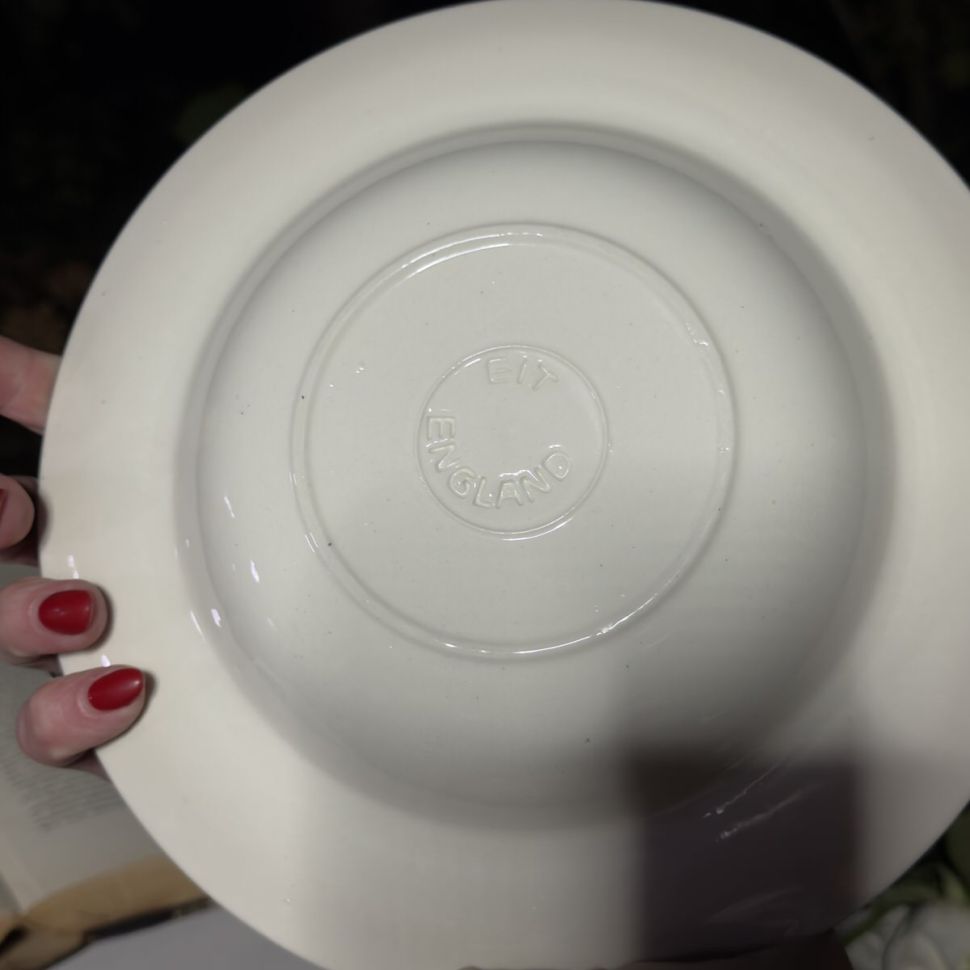 ​​Тарелка глубокая English Ironstone Tableware Staffordshire 22 см Англия