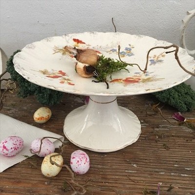 Тортовница фарфоровая, Jugendstil, Германия, 19 век