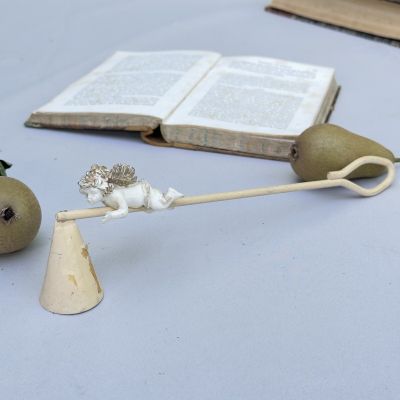 Тушитель гаситель для свечи Ангел 30 см металл