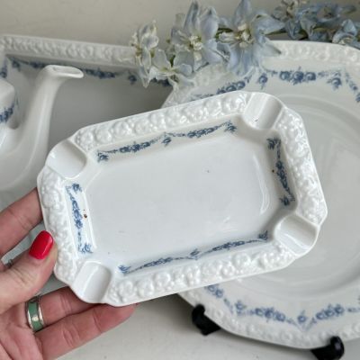 Пепельница Rosenthal Classic Rose голубые розы 16 см Германия