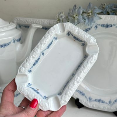 Пепельница Rosenthal Classic Rose голубые розы 16 см Германия