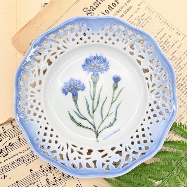 Тарелка Schumann Arzberg Tradition Centaurea Cyanus 19 см Бавария