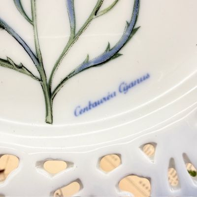 Тарелка Schumann Arzberg Tradition Centaurea Cyanus 19 см Бавария