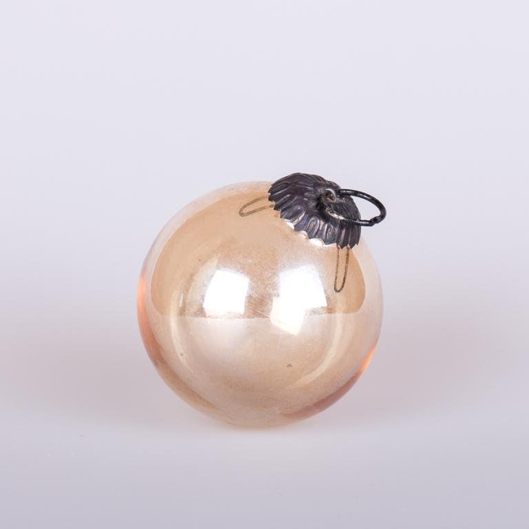 Шар перламутровый стеклянный