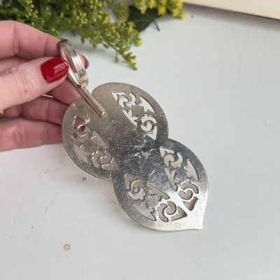 Лопатка для десерта 13 см серебрение