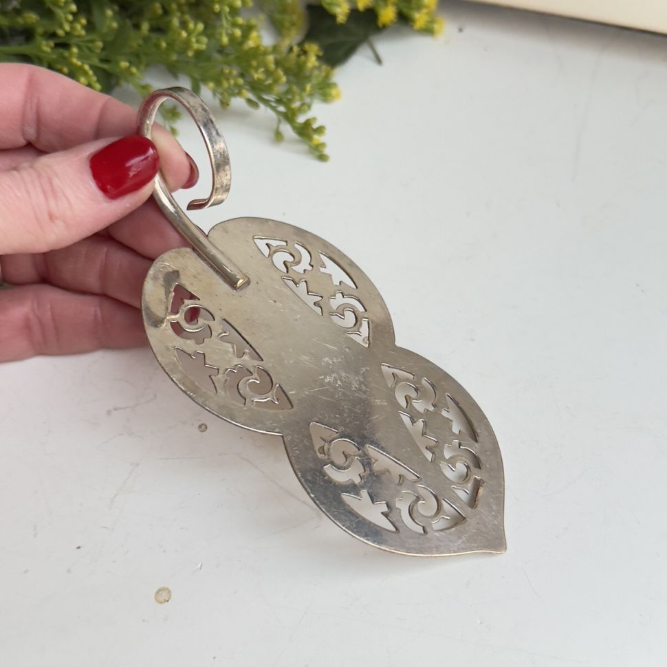 Лопатка для десерта 13 см серебрение