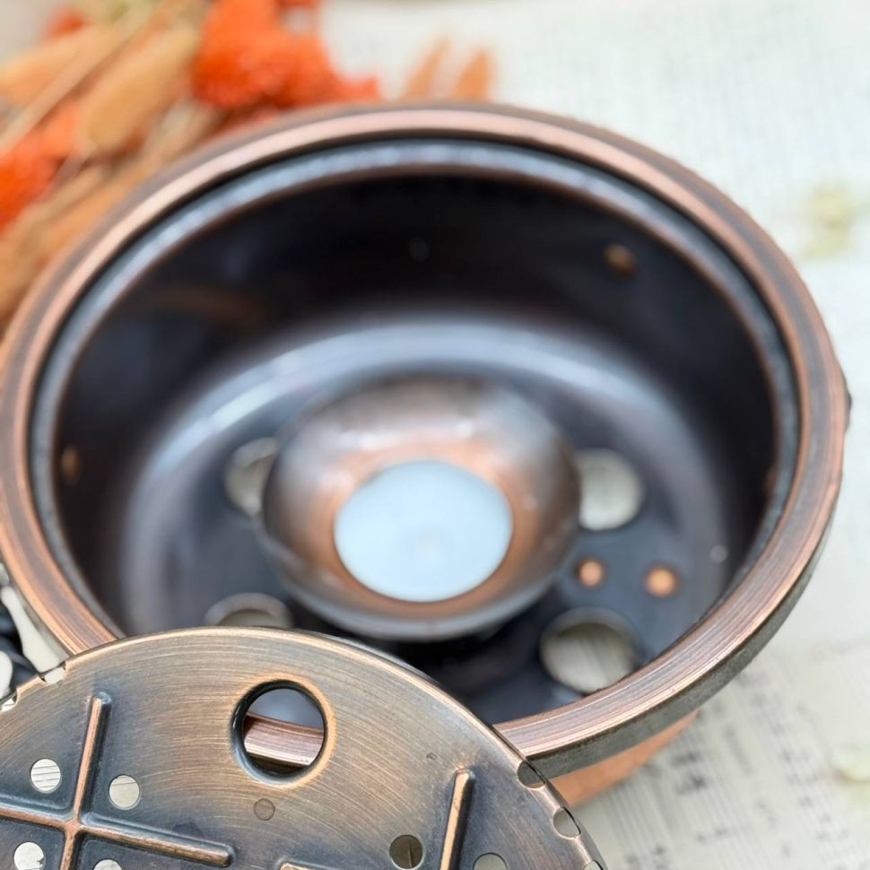 Подогреватель с витыми ручками 20 см 