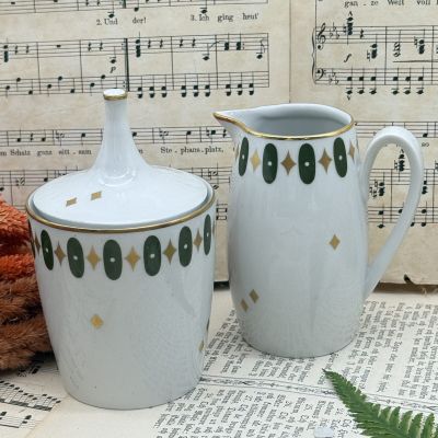 Сахарница молочник Jimenau набор 2 предмета Германия