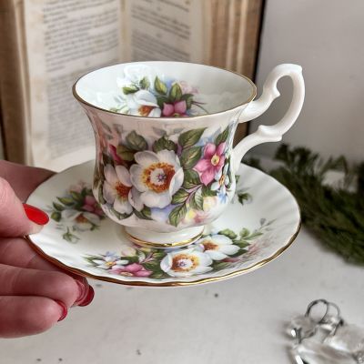Кофейная пара Royal Albert Summertime 130 мл Англия 