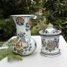 Банка с крышкой Delft 16 см керамика Голландия полихром