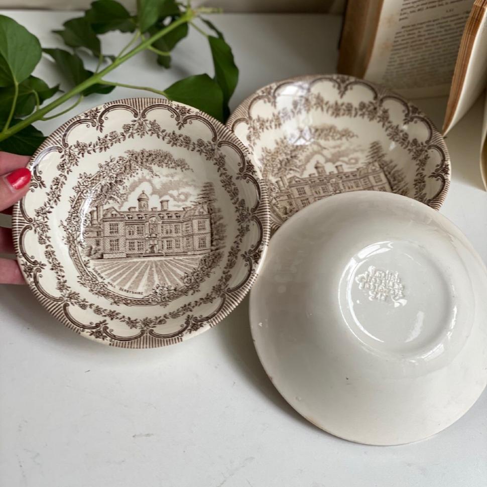 Тарелка глубокая 16 см Англия Стаффордшир