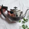 Чайник 1,1 л мельхиор серебрение Англия 50-е годы