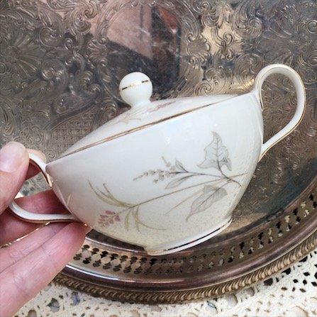 Икорница сахарница Edelstein Бавария, Цветы