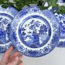 ​​Тарелка Old Willow English Ironstone Tableware 22 см Англия