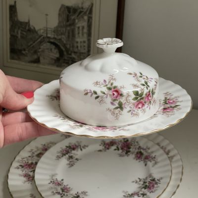 Масленка Lavender Rose Royal Albert 1961 г. Англия