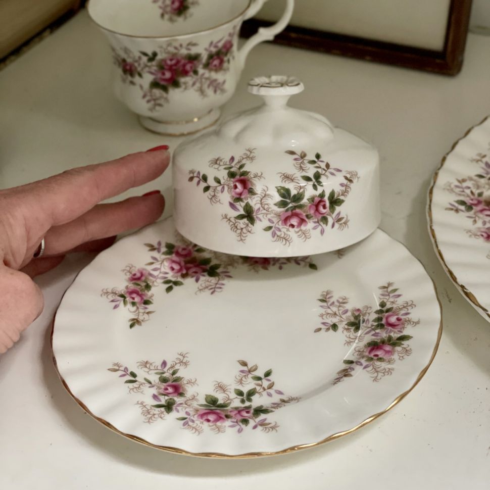 Масленка Lavender Rose Royal Albert 1961 г. Англия