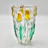 Ваза Walther Glas Тюльпаны 20 см хрусталь Германия