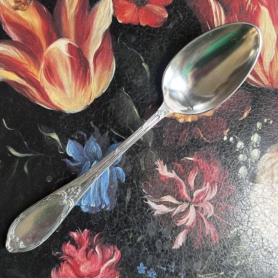 Ложка Чайная 15 см серебрение Франция