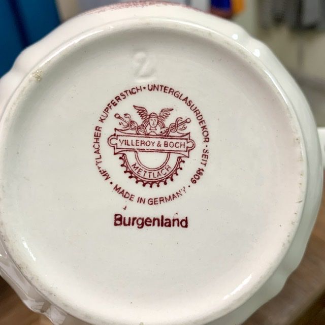 Чайник кофейник ВиллеройБох Burgenland 1,4 л фарфор Германия