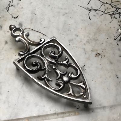 Подставка под утюг 22 см металл