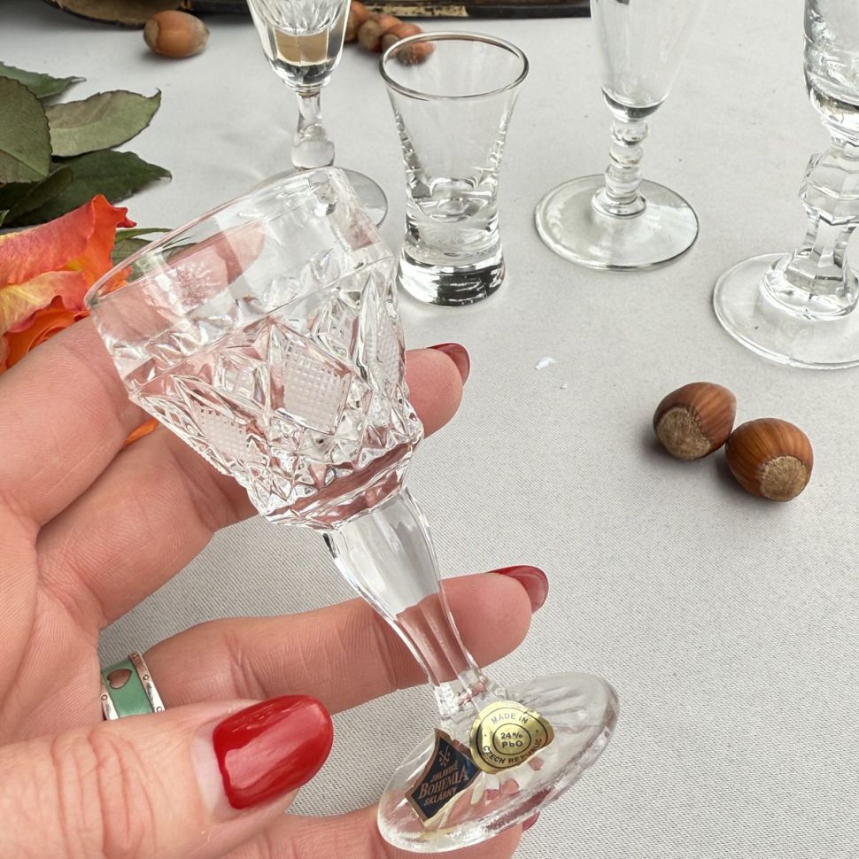 Рюмка Муха Bohemia 30 мл хрусталь