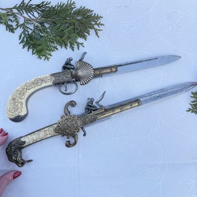 Пистолетный штык-нож 41 см макет 