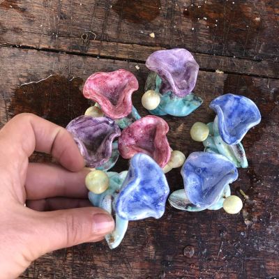 Декоративный элемент, сервировка стола, керамика набор из 7 шт.